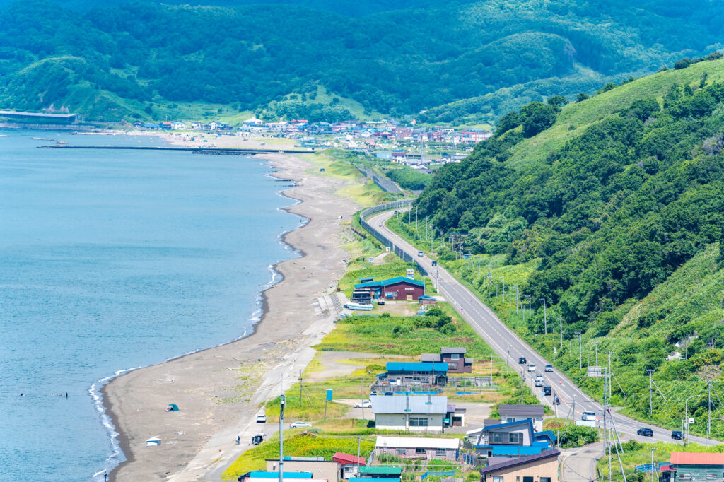 川下海水浴場画像