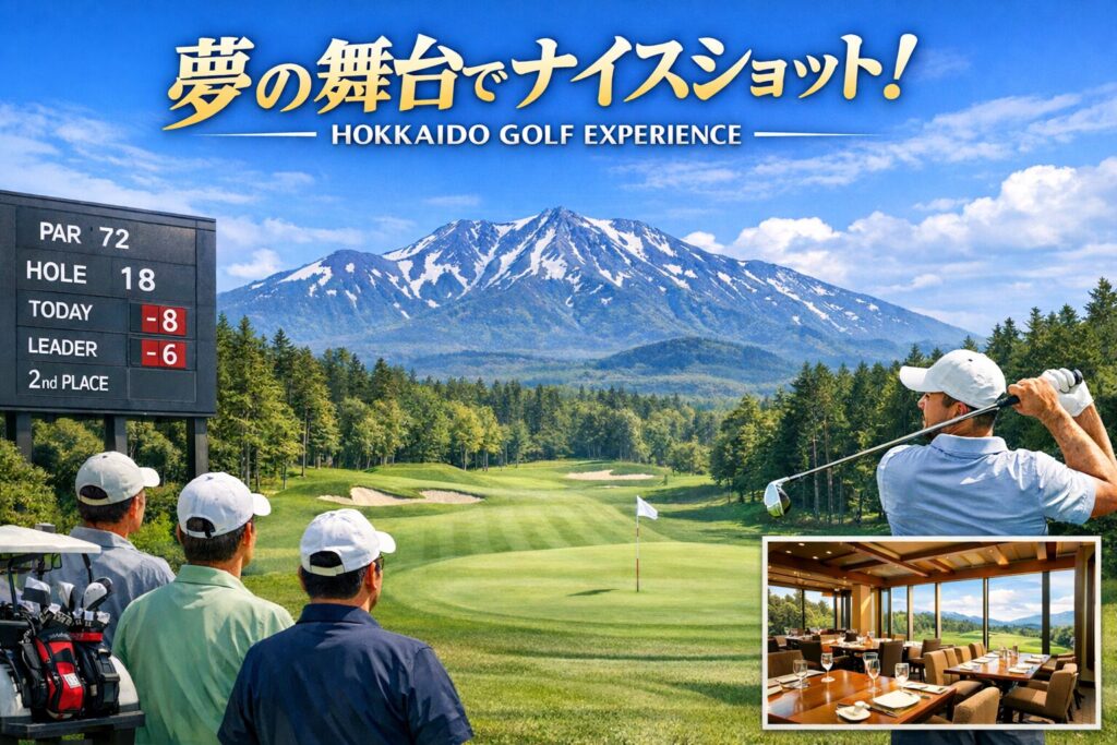 2026年北海道のゴルフトーナメントコースをラウンドしよう♪