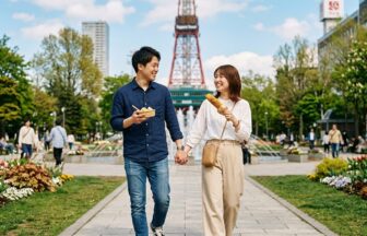 今年も札幌の春がスタート！とうきびワゴンから始める大通公園散策アイキャッチ画像