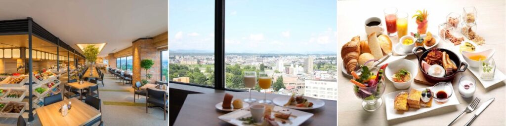 アートホテル旭川｜大雪山を望む朝食ビュッフェ