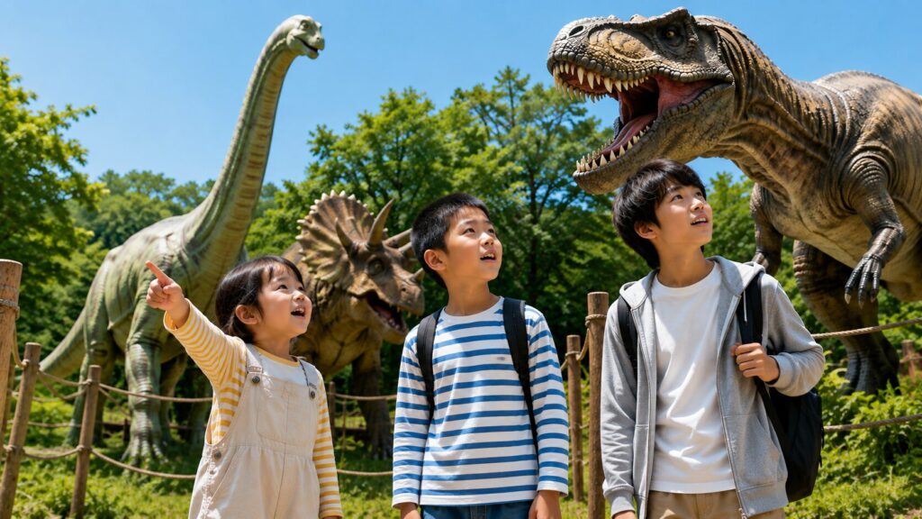 未就学児、小学生、中学生の子供たち