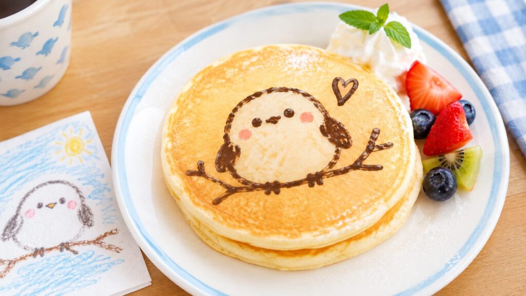 シマエナガパンケーキ