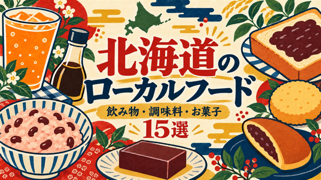 北海道のローカルフード15選｜飲み物・調味料・お菓子の定番