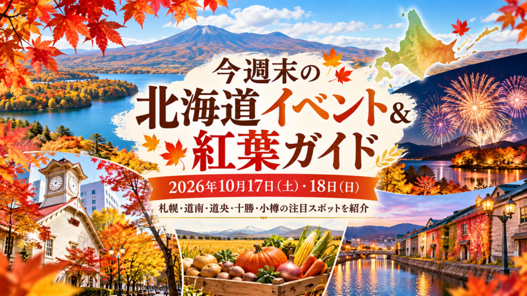 今週末どこ行く？17日18日開催のイベントまとめ